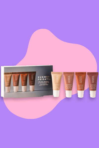 The Mini Neutrals Lip Butter Balm Set